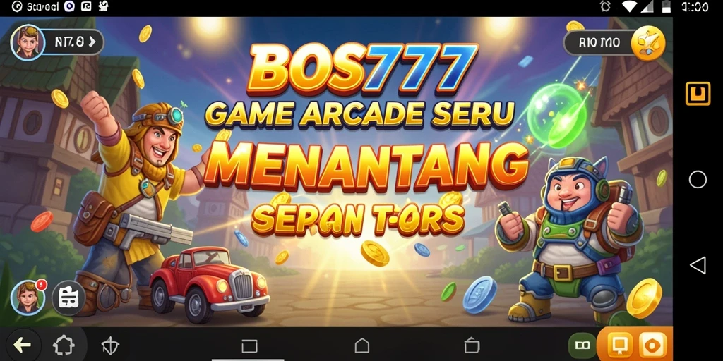 Tampilan gameplay menarik dan penuh aksi di BOS777.