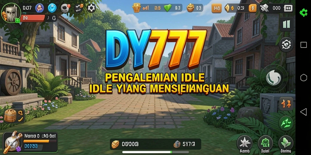 Tampilan gameplay DY777 dengan serangkaian karakter dan tantangan menarik.