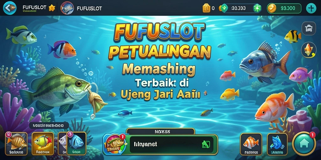 Tangkapan ikan besar dalam gameplay FUFUSLOT yang menegangkan.