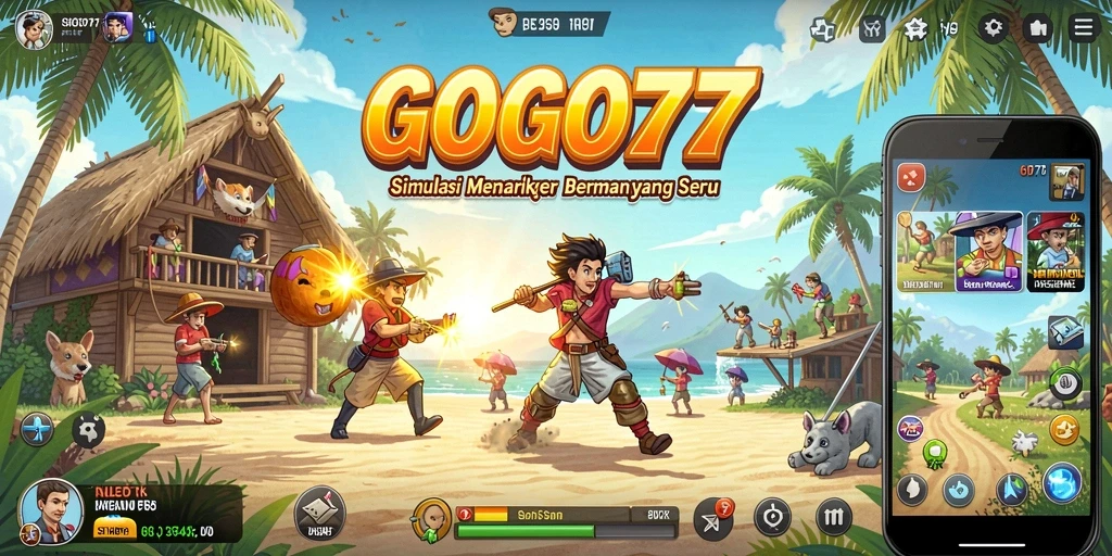 Screenshot GOGO77 menampilkan gameplay yang menarik dan interaktif.
