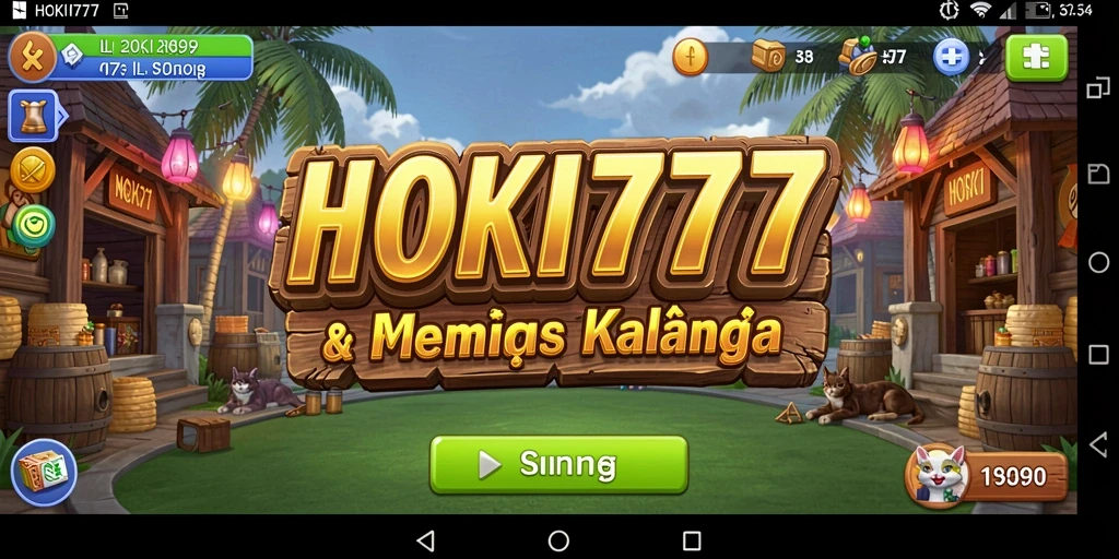 Gameplay HOKI777 yang menarik dan penuh warna.