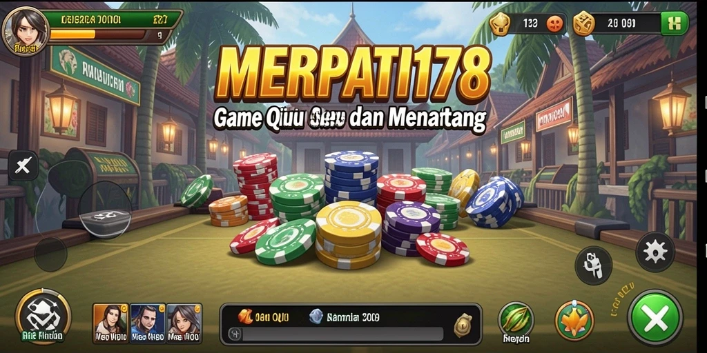 Tampilan gameplay seru dari MERPATI178 dalam permainan QiuQiu.