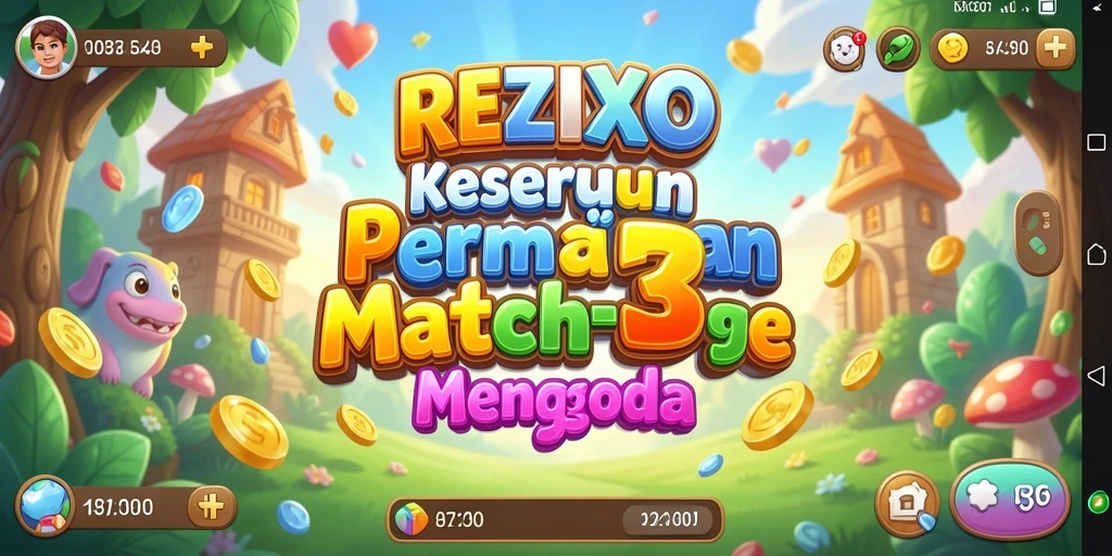 Tampilan menarik dari gameplay <strong>REZIXO</strong> yang penuh warna dan tantangan.