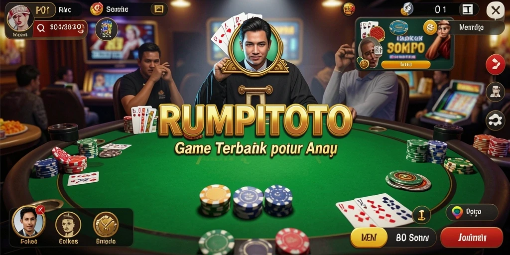Tampilan gameplay RUMPITOTO yang mendebarkan dan interaktif.