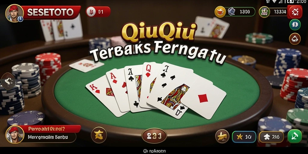 Gameplay QiuQiu yang seru dan menegangkan di SESETOTO.