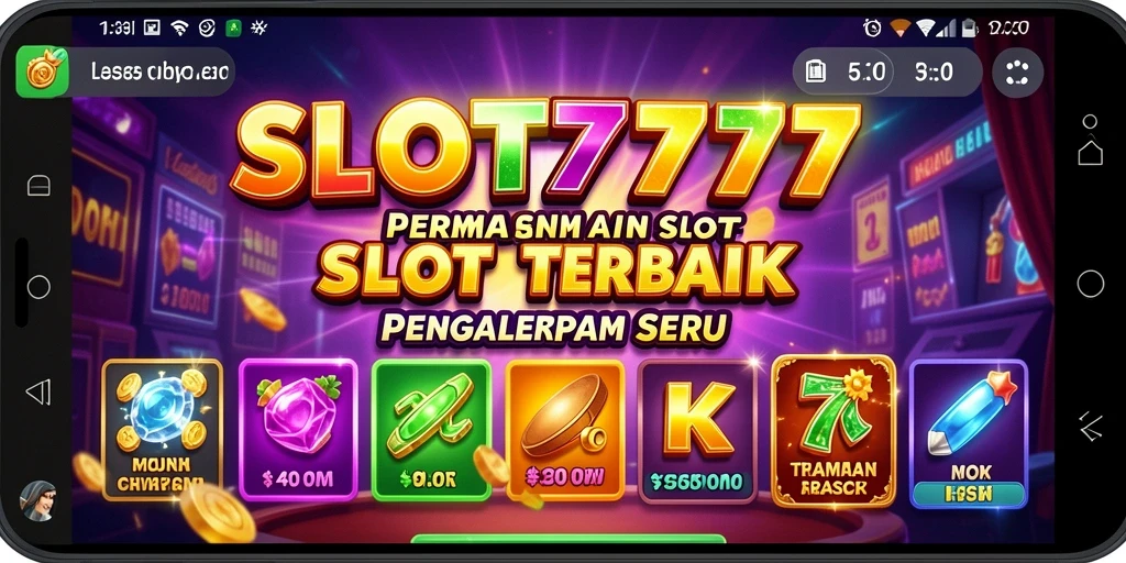 Tampilan menarik dari gameplay SLOT777 yang seru dan mendebarkan.