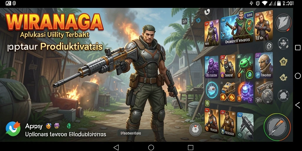 Tampilan antarmuka utama WIRANAGA dengan fitur terbaru.