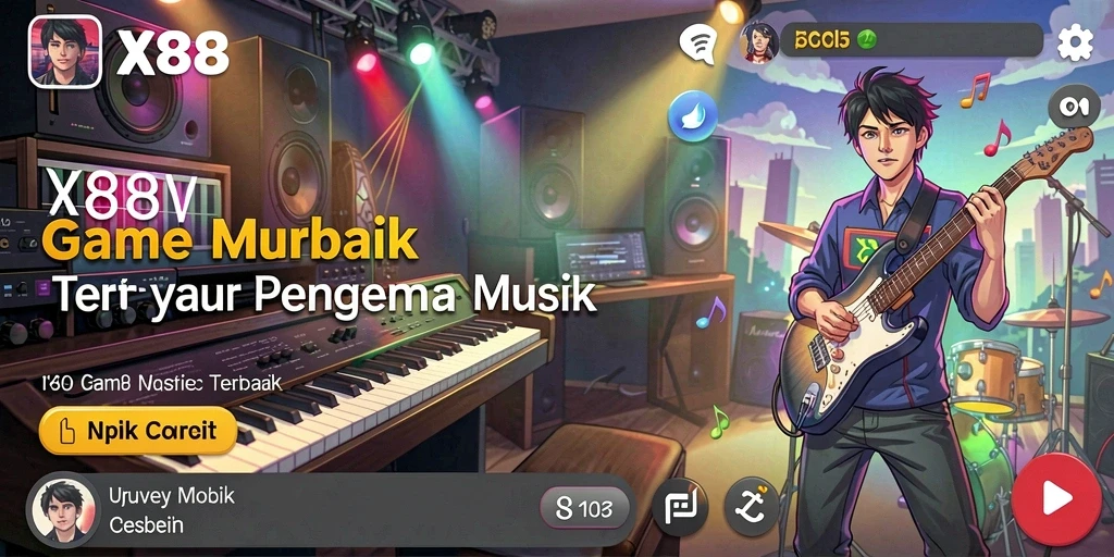 Tampilan gameplay X88 dengan fitur interaktif yang menarik.