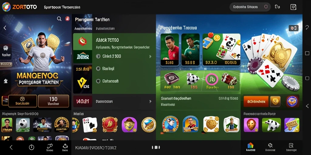 Screenshot gameplay ZORTOTO yang menarik dan interaktif.